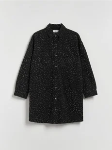 Reserved - Sukienka ze strasem - czarny - Sukienki - miniaturka - grafika 1