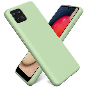 Etui ochronne na telefon komórkowy Samsung Galaxy A22 5G silikonowo-żelowe etui na telefon komórkowy, zielone - Etui i futerały do telefonów - miniaturka - grafika 1