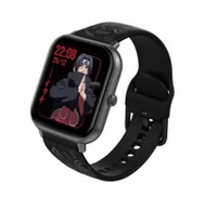 Smartwatch - Abyx Fit touch 3 Itachi Uchiwa space grau Czarny - miniaturka - grafika 1