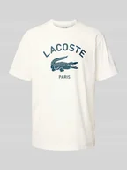 Koszulki męskie - T-shirt o kroju regular fit z czystej bawełny - miniaturka - grafika 1