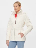 Kurtki damskie - Tommy Hilfiger Kurtka zimowa WW0WW40327 Écru Regular Fit - miniaturka - grafika 1