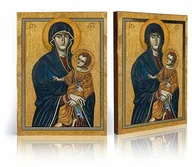 Ikony i obrazy sakralne - Ikona religijna Matka Boża Śnieżna - miniaturka - grafika 1