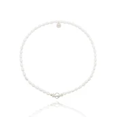 Naszyjniki - Choker z naturalnych pereł - miniaturka - grafika 1