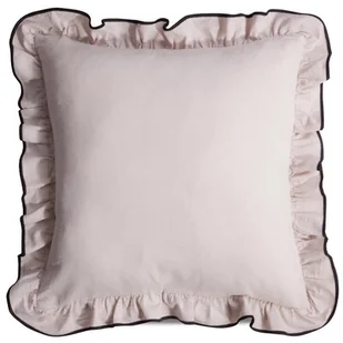 Poszewka EUROFIRANY Kelly 45 x 45 cm Beżowy - Poszewki na poduszki - miniaturka - grafika 1