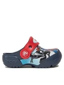 Buty dla chłopców - Crocs Klapki Fl Avengers Patch Clog T Clog 207068 Granatowy - miniaturka - grafika 1