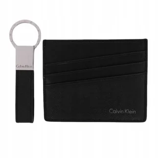 Brelok + etui Calvin Klein (kolor Czarny) - Breloki - miniaturka - grafika 1