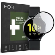 Akcesoria do smartwatchy - Hofi SZKŁO HYBRYDOWE HYBRID GLASS GALAXY WATCH ACTIVE 2 44MM BLACK - miniaturka - grafika 1