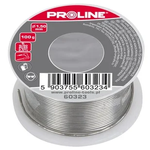 PROLINE Spoiwo Lutownicze Szpula 0,7MM 100G 60321 - Lutownice - miniaturka - grafika 1