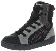 Kozaki damskie - s.Oliver Casual 5-5-46106-29 kozaki chłopięce, czarny - Czarny Black Comb 98-32 EU - miniaturka - grafika 1