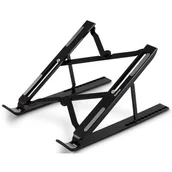 Części i akcesoria do laptopów - Podstawka pod laptopa HAMA Light 15.6 Czarny - miniaturka - grafika 1