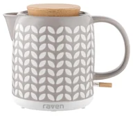 Czajniki elektryczne - Raven ECC004 Ceramiczny ręcznie malowany 1l 1200W - miniaturka - grafika 1