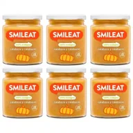 Dania dla dzieci - Smileat Słoiczek z ekologiczną dynią i cukinią po 6 miesiącu Zestaw 6 x 230 g Bio - miniaturka - grafika 1