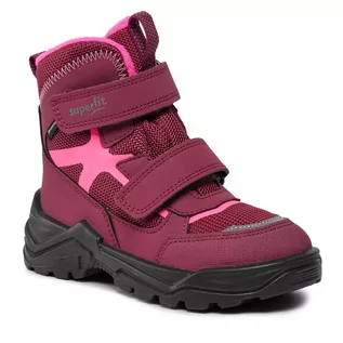 Buty dla dziewczynek - Śniegowce Superfit GORE-TEX 1-002022-5500 S Pink/Pink - grafika 1