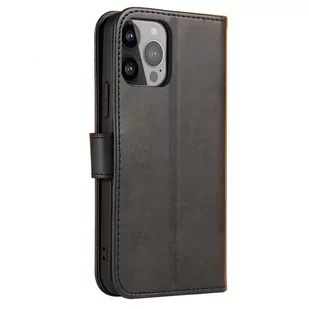 Etui Pokrowiec z Klapką Braders Case do iPhone 13 Pro Max czarny - Etui i futerały do telefonów - miniaturka - grafika 3