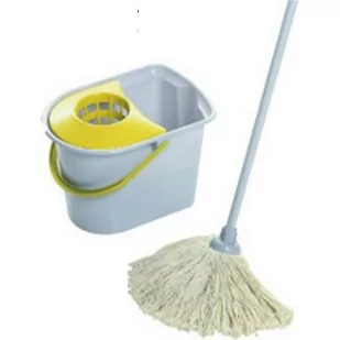 Vermop Mini Aquva wiadro z sitem i mopem bez kija - Miotły, szufle, mopy - miniaturka - grafika 1