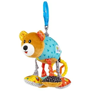 Zawieszka do wózka BALIBAZOO Miś Jacuś BB 82394 - Zawieszki dla dzieci i niemowląt - miniaturka - grafika 1