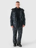 Spodnie narciarskie - 4F Spodnie snowboardowe membrana 10000 męskie - multikolor XL - miniaturka - grafika 1