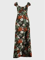 Sukienki - Volcom Sukienka letnia Coco B1332203 Kolorowy Regular Fit - miniaturka - grafika 1