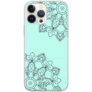 Etui do Apple IPHONE 14 PRO Mandale 007 Babaco Nadruk pełny Miętowy - Etui i futerały do telefonów - miniaturka - grafika 1