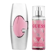 Wody i perfumy damskie - SET GUESS Pink EDP spray 75ml + FRAGRANCE MIST 125ml - miniaturka - grafika 1