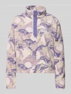 Swetry damskie - Sweter o kroju regular fit z naszywką z logo model ‘Helvetia’ - miniaturka - grafika 1