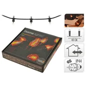 Pozostałe oświetlenie - Koopman Ambiance Sznur z 10 lampkami imitujących płomienie - miniaturka - grafika 1