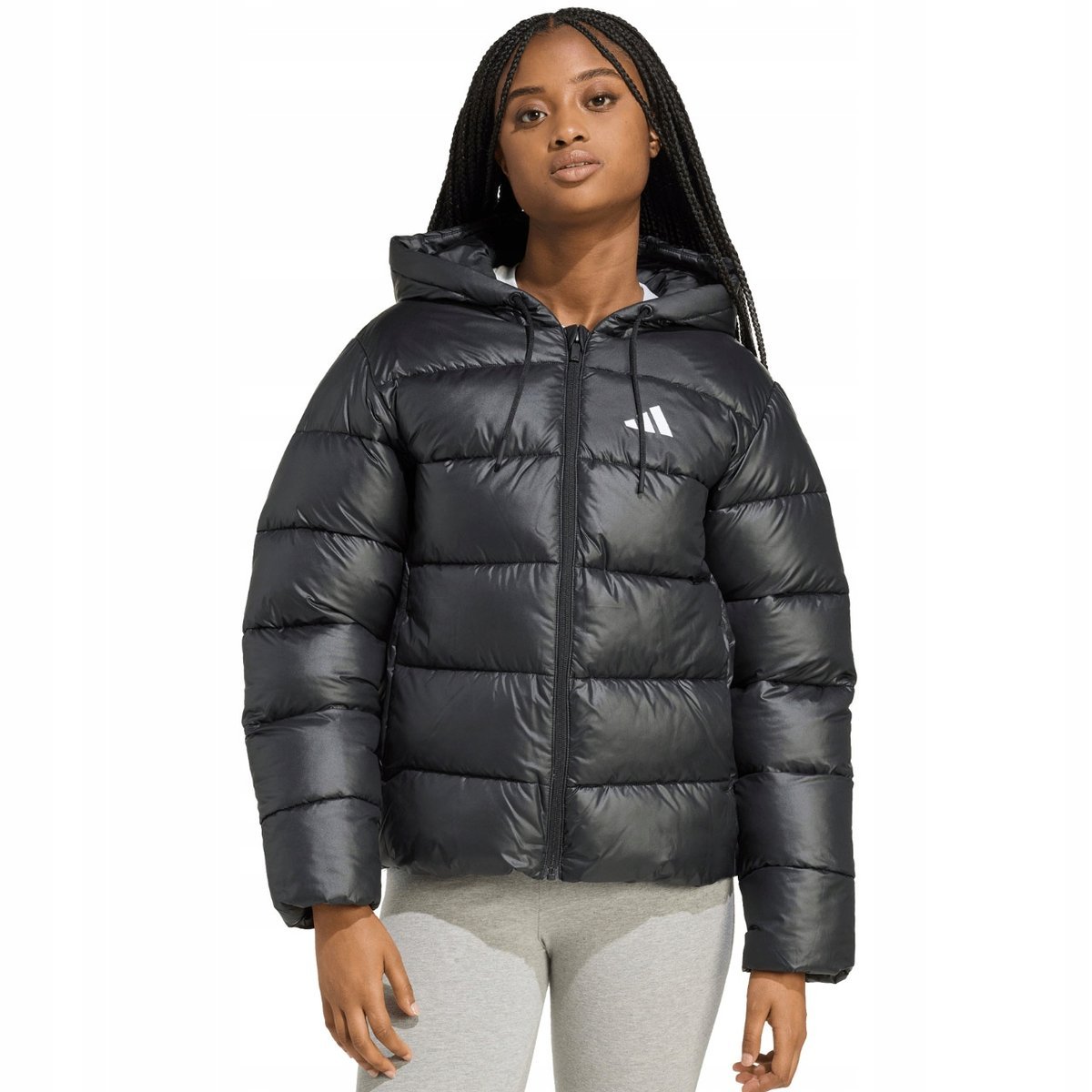 Kurtka damska adidas ESS SD P HD J czarna JV7767 2XL