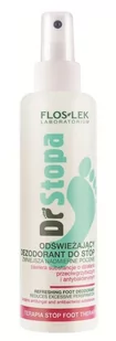 Floslek Floslek Dr Stopa Foot Therapy odświeżający dezodorant do stóp 150ml - Dezodoranty i antyperspiranty dla kobiet - miniaturka - grafika 1