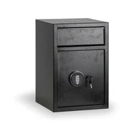 Sejfy i kasy pancerne - B2B Partner Elektroniczny sejf meblowy z otworem wrzutowym, 520 x 350 x 350 mm, 37 l 465047 - miniaturka - grafika 1