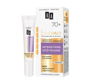 Oceanic Technologia Wieku 5Repair 70+ Intensywne Odżywianie Nawilżająco-odżywczy krem pod oczy 15 ml - Kosmetyki pod oczy - miniaturka - grafika 1