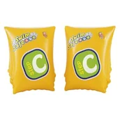 Materace dmuchane i koła do pływania - BESTWAY Rękawki do nauki pływania M Żółte 25x15 cm - miniaturka - grafika 1