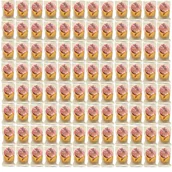 Desery dla dzieci - D&D Fun Cookies / Ciasteczko Z Wróżbą Z Naklejką Okrągłą Red  "Urodzinowe Ciasteczko" 100 Sztuk 600G - miniaturka - grafika 1