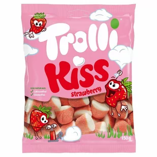 TROLLI ŻELKI KISS TRUSKAWKOWE 150G - Żelki - miniaturka - grafika 1