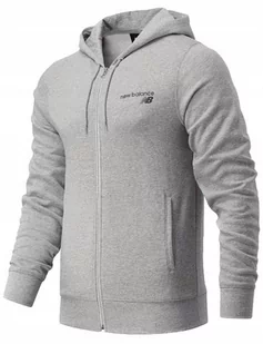 NEW BALANCE BLUZA Z KAPTUREM BAWEŁNIANA R-M - Bluzy męskie - miniaturka - grafika 1