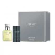 Calvin Klein Eternity For Men zestaw woda toaletowa spray 100ml + dezodorant sztyft 75ml - Zestawy perfum damskich - miniaturka - grafika 1