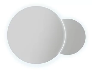 Lustro Łazienkowe Led 80+50 Ruke Simple Doppio - Lustra - miniaturka - grafika 1