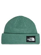 Czapki męskie - The North Face Czapka Salty Lined BeanieNF0A3FJWI0F1 Zielony - miniaturka - grafika 1