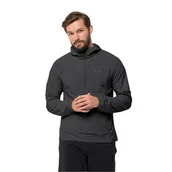 Kurtki męskie - Męska kurtka softshellowa Jack Wolfskin PRELIGHT OVERHEAD M black - S - miniaturka - grafika 1