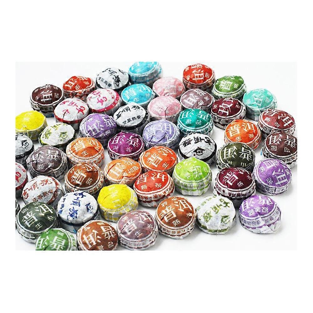 10 Smak 50szt Pu'er Herbata Mała Mini Chińska Herbata 250g