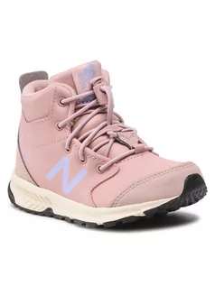 Buty dla dziewczynek - New Balance Kozaki YT800SP2 Różowy - grafika 1