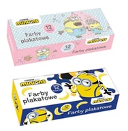 Przybory szkolne - FARBY 12 PLAKATOWE MINIONKI - miniaturka - grafika 1