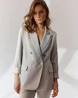 Marynarki i żakiety damskie - Żakiet Alter Szary - miniaturka - grafika 1