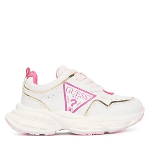 Sneakersy Guess K5BZ50 WO120 Biały - Buty dla dziewczynek - miniaturka - grafika 1