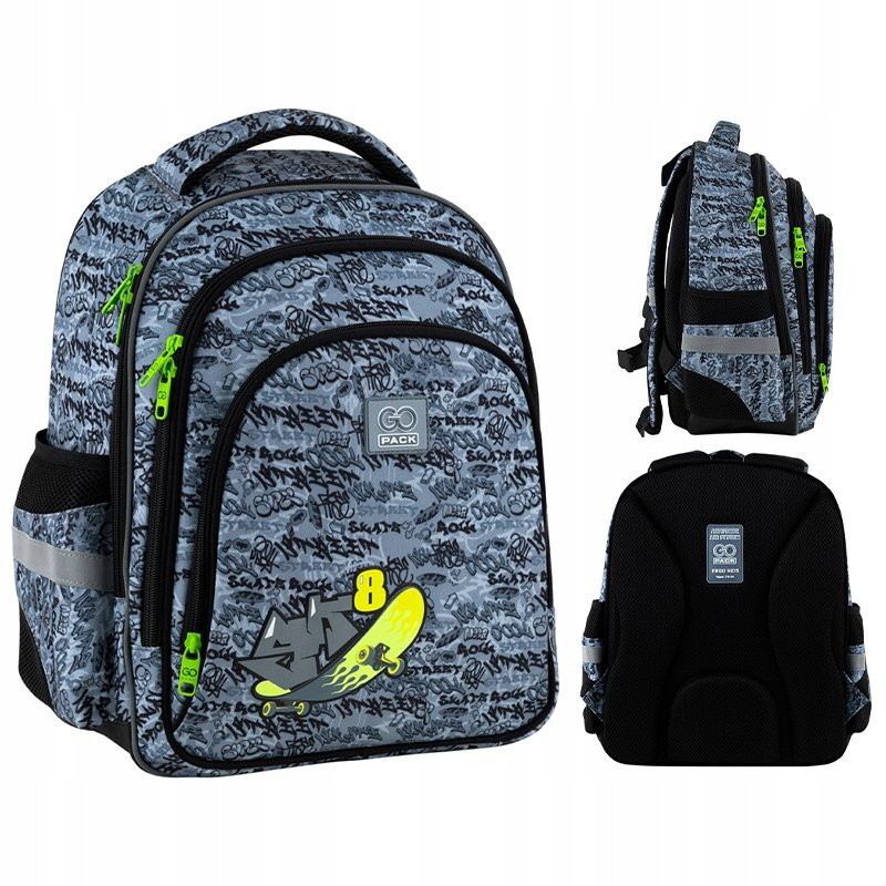Plecak Szkolny Dla Dzieci Grafitti Skate GoPack
