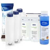 Akcesoria i części do ekspresów do kawy - Zestaw Delonghi Aqualogis AL-S002 3szt, Delonghi EcoDecalk 5513296021 200ml, Latteo 250ml - miniaturka - grafika 1