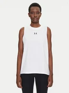 Koszulki i topy damskie - Under Armour Koszulka techniczna Rival Muscle 1383659 Biały Regular Fit - miniaturka - grafika 1