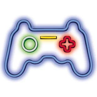 Neon FOREVER TF1 Plexi LED Gamepad Wielobarwny FPNE03X - Pozostałe oświetlenie - miniaturka - grafika 1