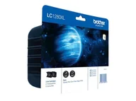 Tusze oryginalne - Brother oryginalny ink LC-1280XLBKBP2, black, 2x2400s, high capacity, Brother MFC-J6910DW - miniaturka - grafika 1