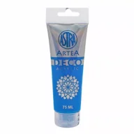 Farby i media malarskie - Astra Farba akrylowa Deco Artea w tubie 75ml niebieska - miniaturka - grafika 1