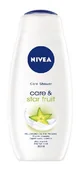 Żele pod prysznic dla mężczyzn - Nivea Żel pod prysznic Care & Star Fruit 500 ml - miniaturka - grafika 1